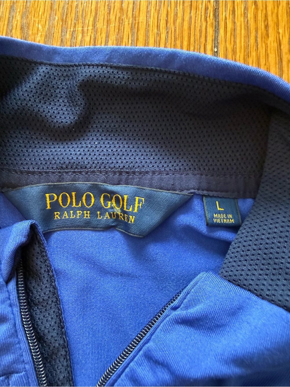 Polo Golf by Ralph Lauren Men's Lightweight Blue Shirt Jacket